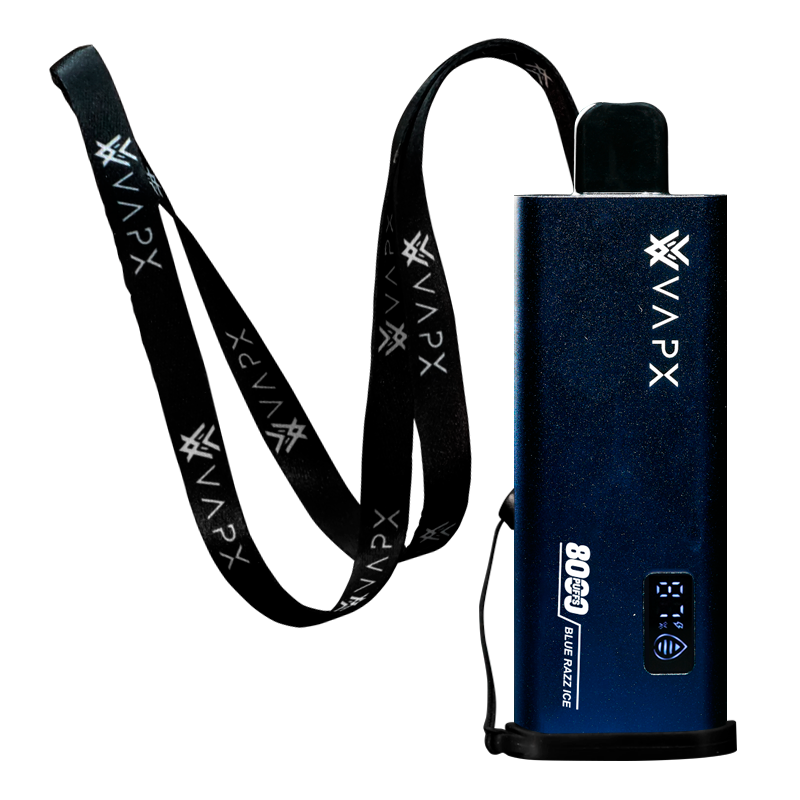 VAPX Premium Vaporizer with Lanyard - 8000 Puffs